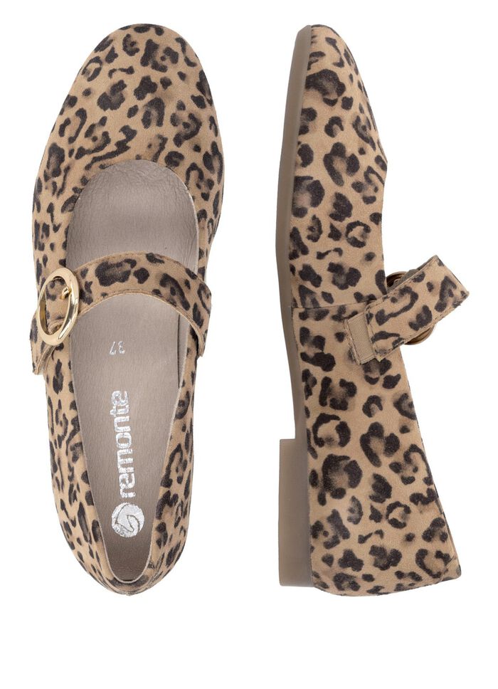 Remonte, trendiga Mary Jane-skor f&ouml;r kvinnor med uttagbar fotb&auml;dd 